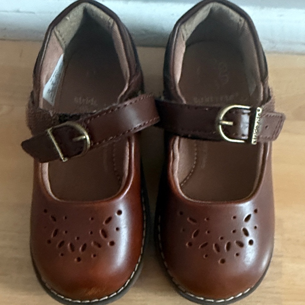 Stride Rite Brown Dress Shoes for Kids